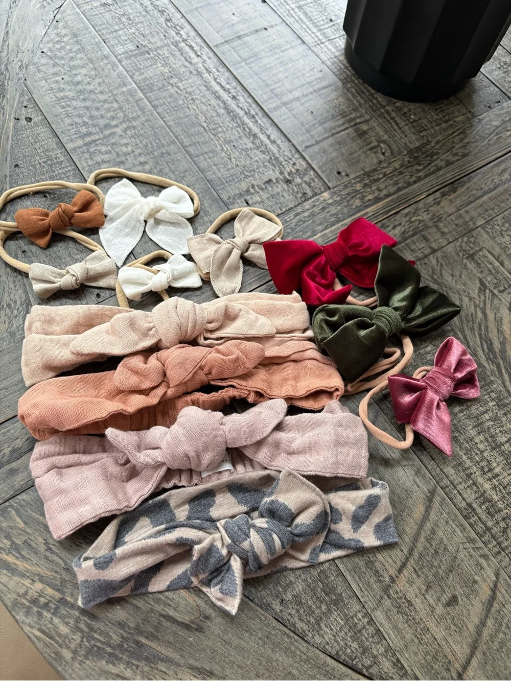Assorted Baby Girl Bow Headbands
